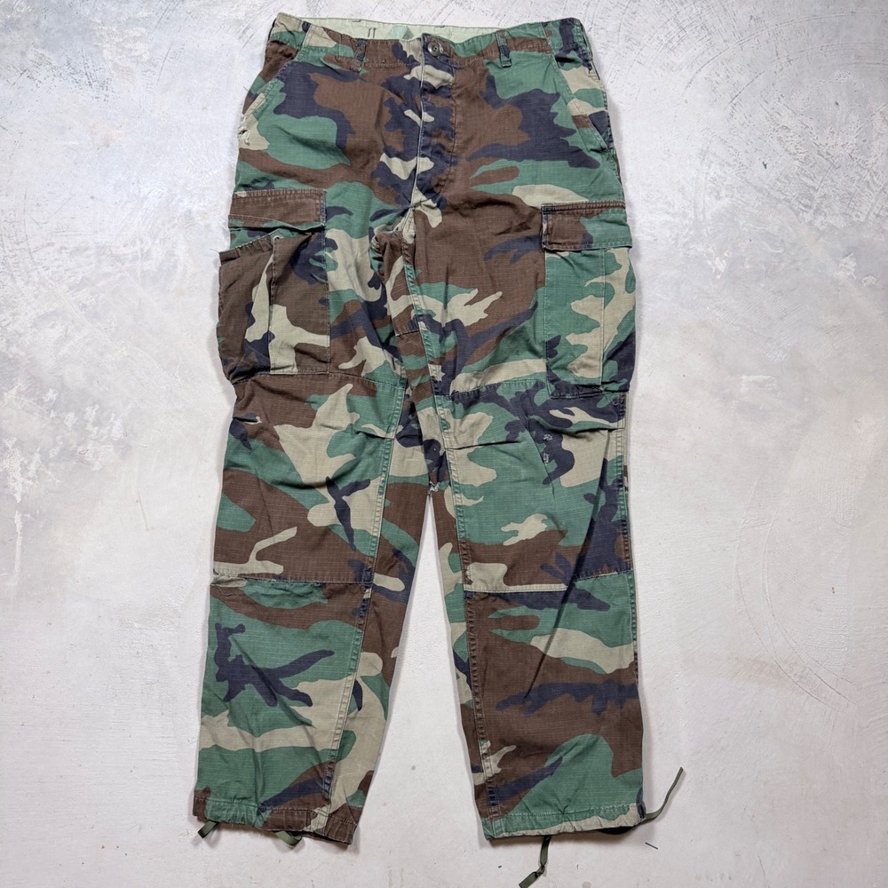 Propper‎ Mens Medium Regular Woodland Camo Combat Hot Weather Cargo Pants